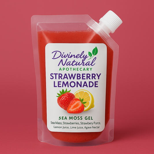 Strawberry Lemonade Sea Moss Gel