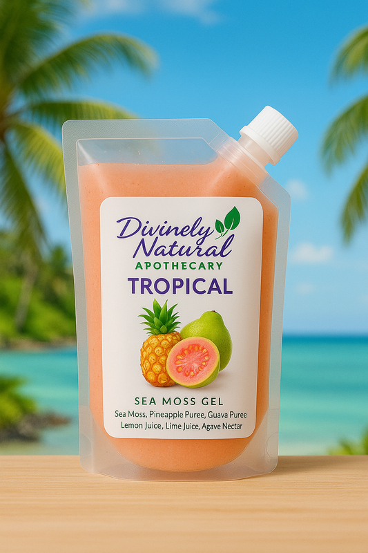 Tropical Sea Moss Gel (Pineapple - Guava)